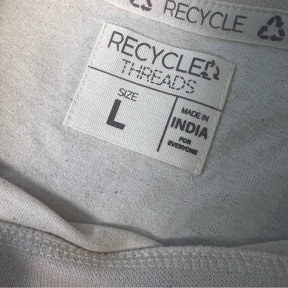 Recycled Threads new girls boxy crop ballet graphic tee - Picture 3 of 4